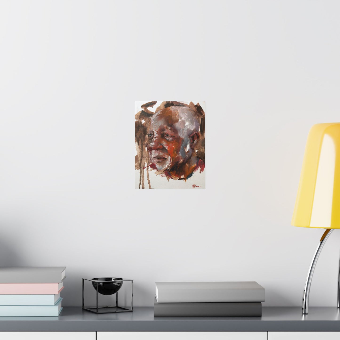 "Desmond" - Oil Portriait Print (Day 104)