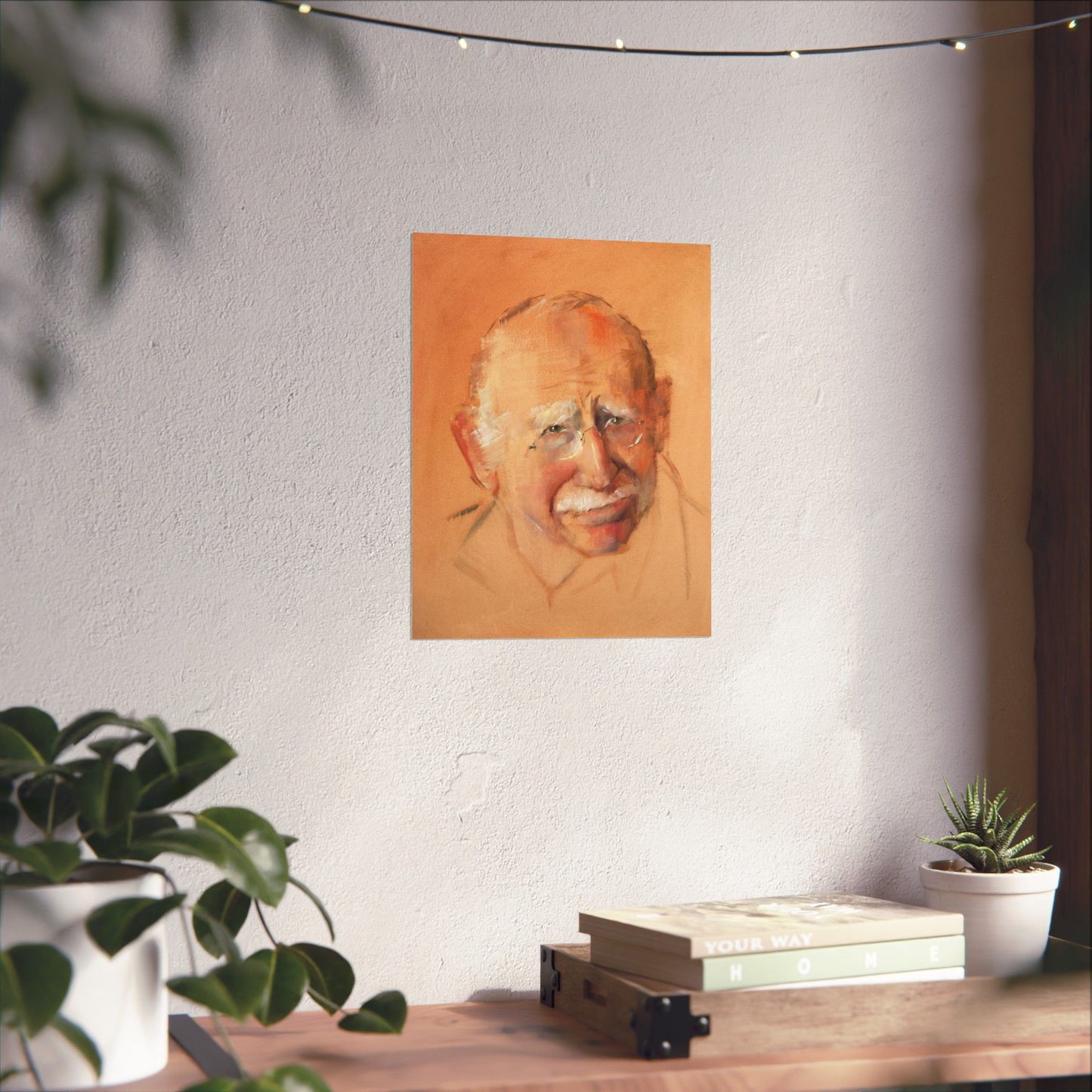 "Leopold" - Oil Portriait Print (Day 28)