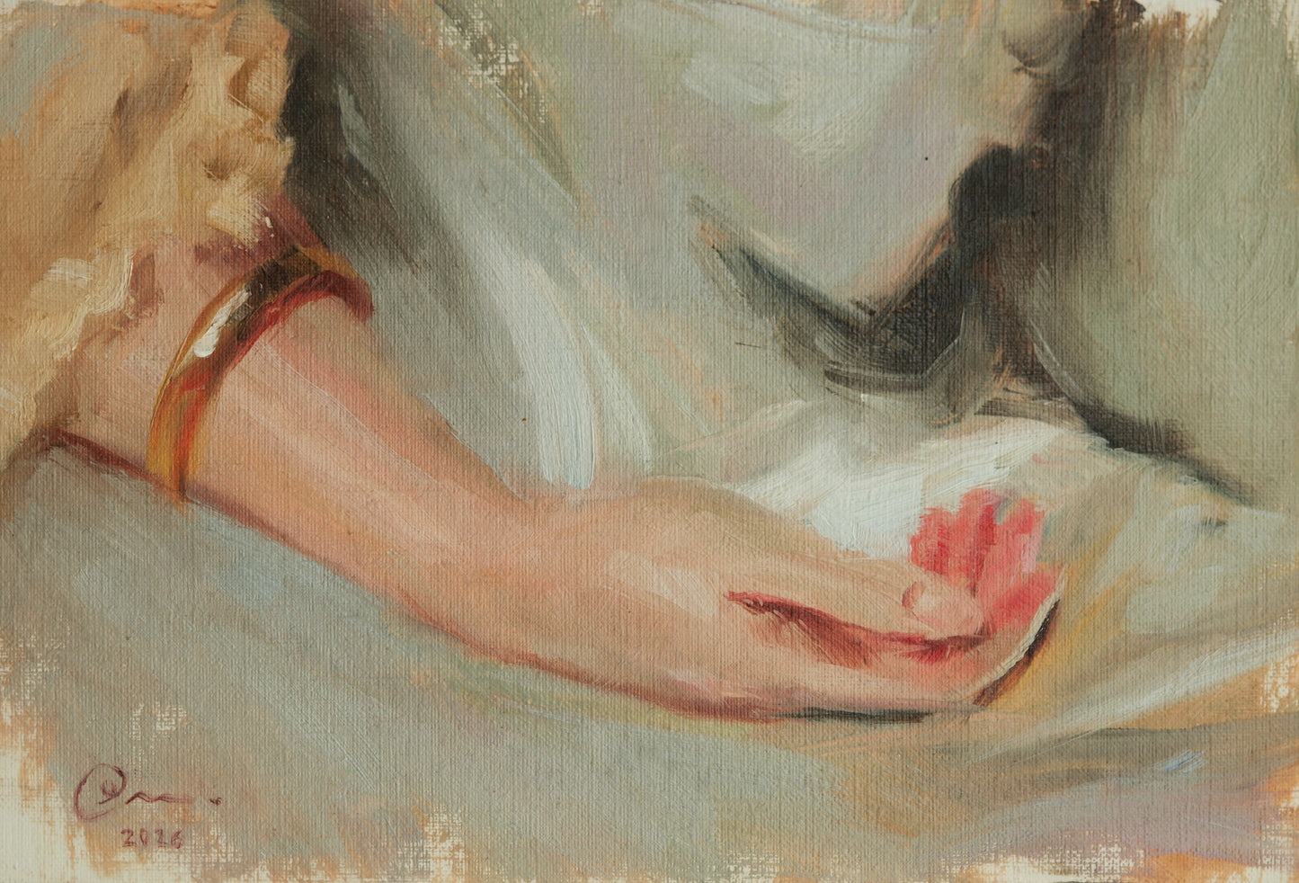"Hand study after Sargent III" - Framed
