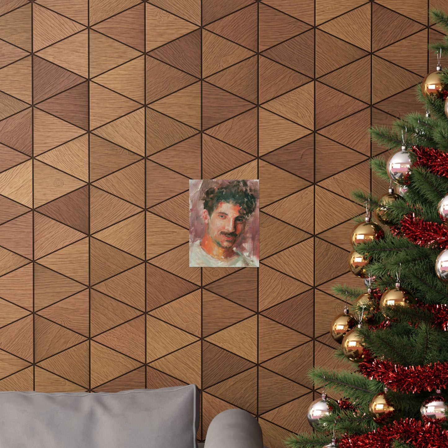 "Raphael" - Oil Portriait Print (Day 138)