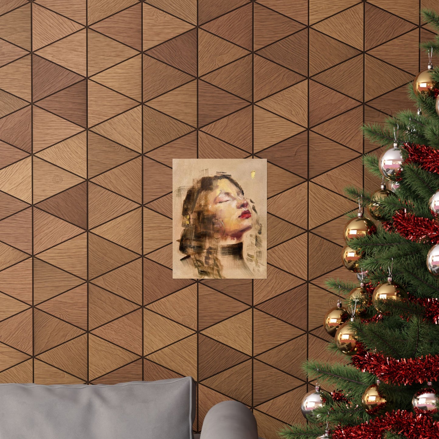 "Natalie" - Oil Portriait Print (Day 24)