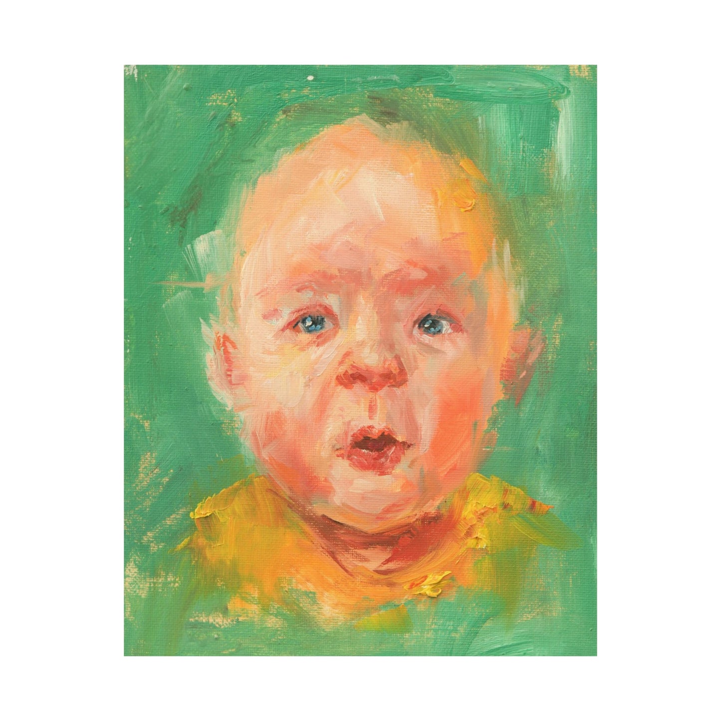 "Hank" - Oil Portriait Print (Day 210)