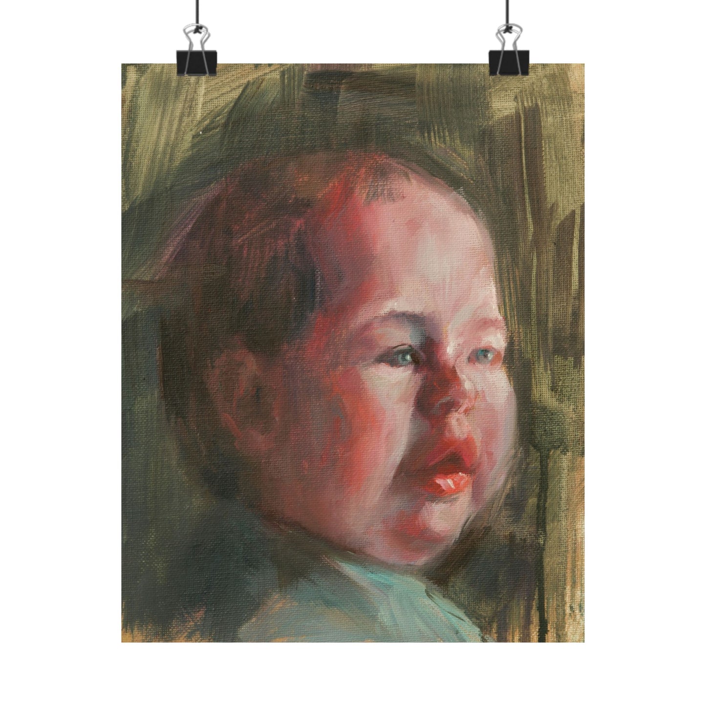 "Otto" - Oil Portriait Print (Day 228)