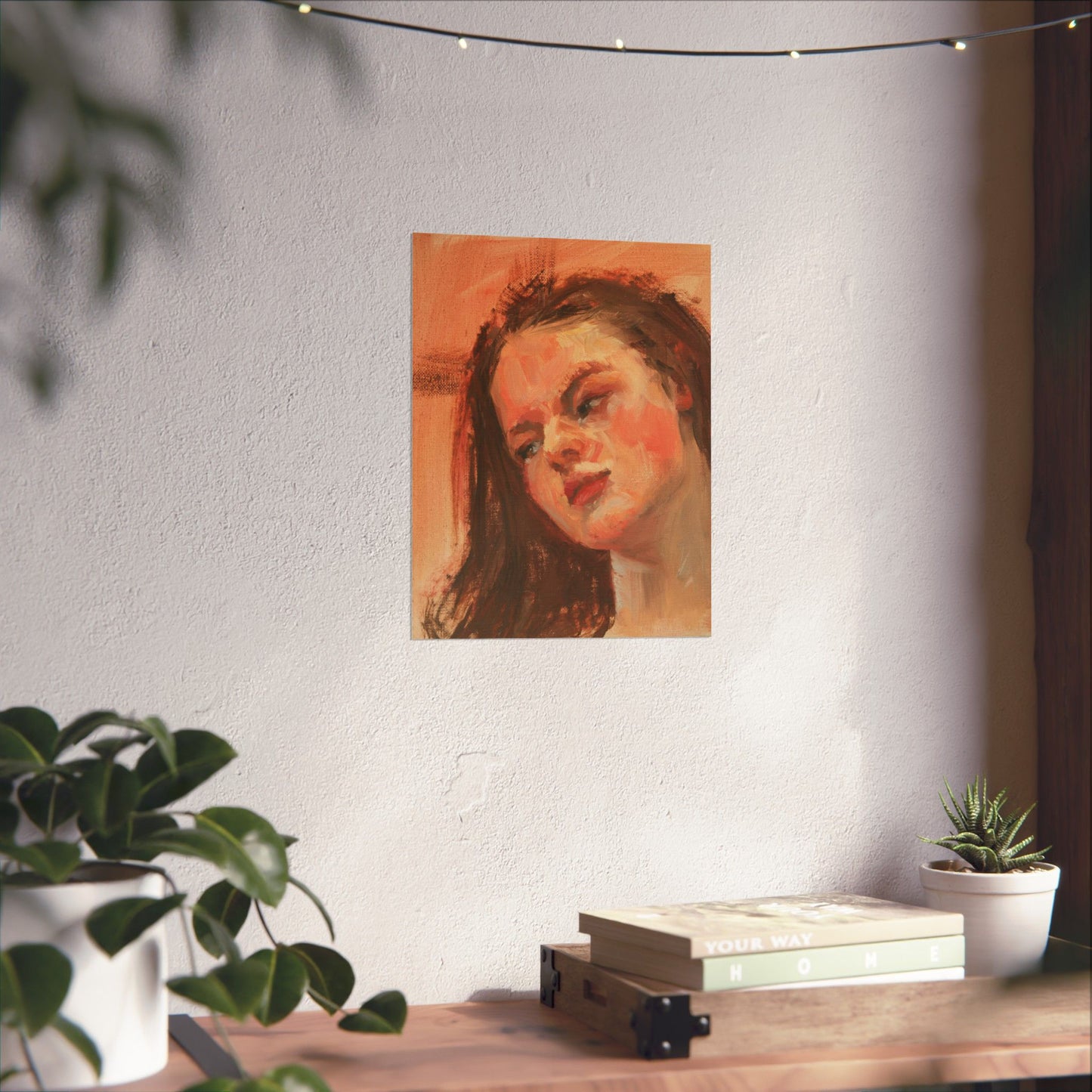 "Alma" - Oil Portriait Print (Day 260)