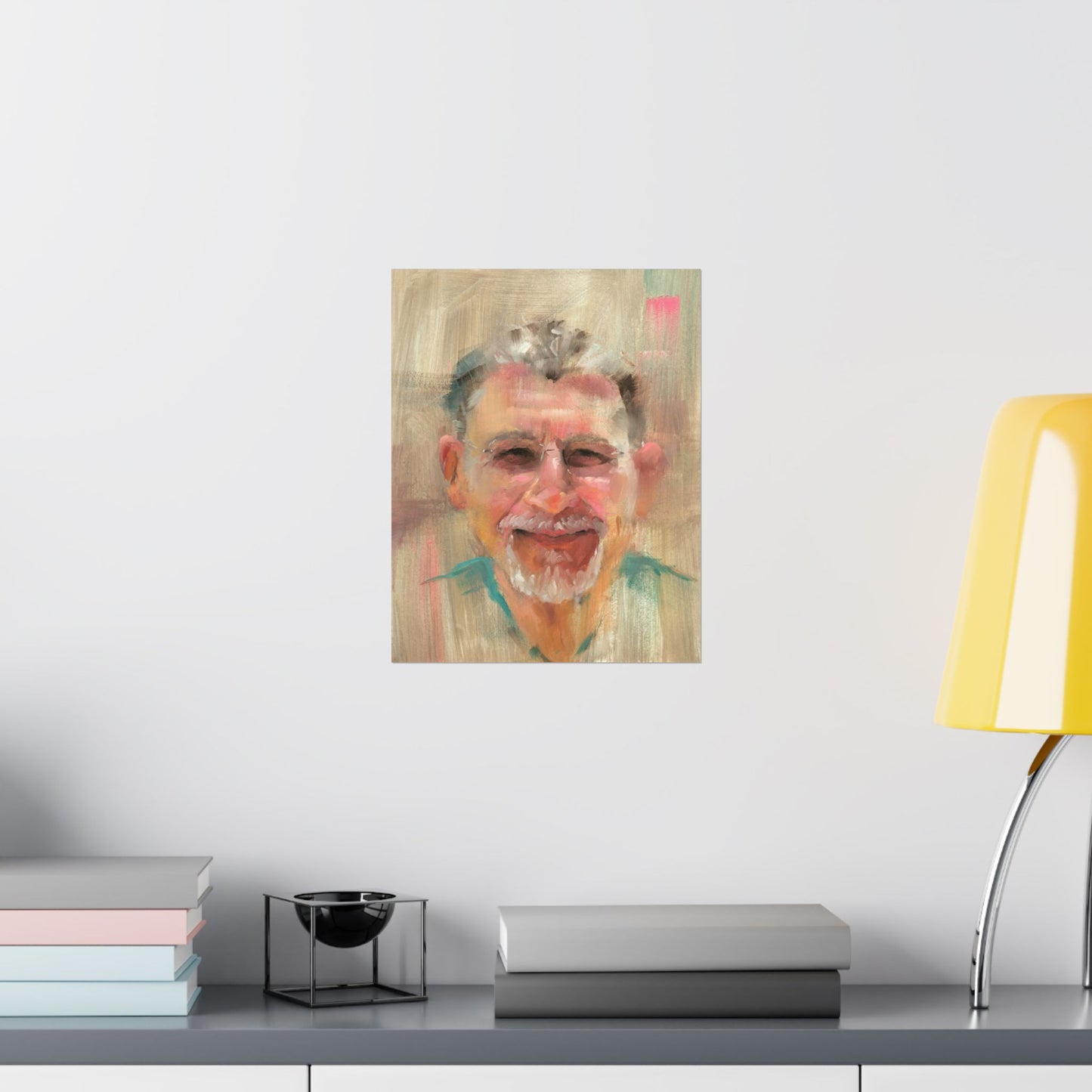 "Piero" - Oil Portriait Print (Day 56)