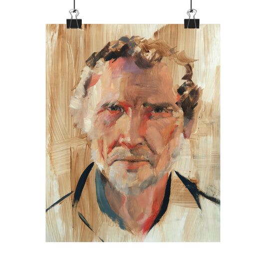 "Julien" - Oil Portriait Print (Day 5)