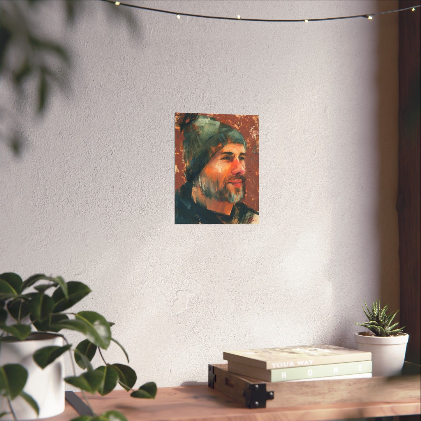 "Jacob" - Oil Portriait Print (Day 68)