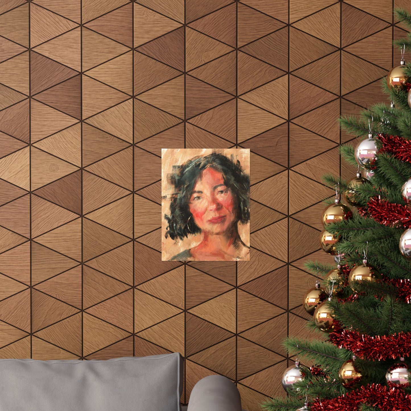 "Mirabel" - Oil Portriait Print (Day 95)