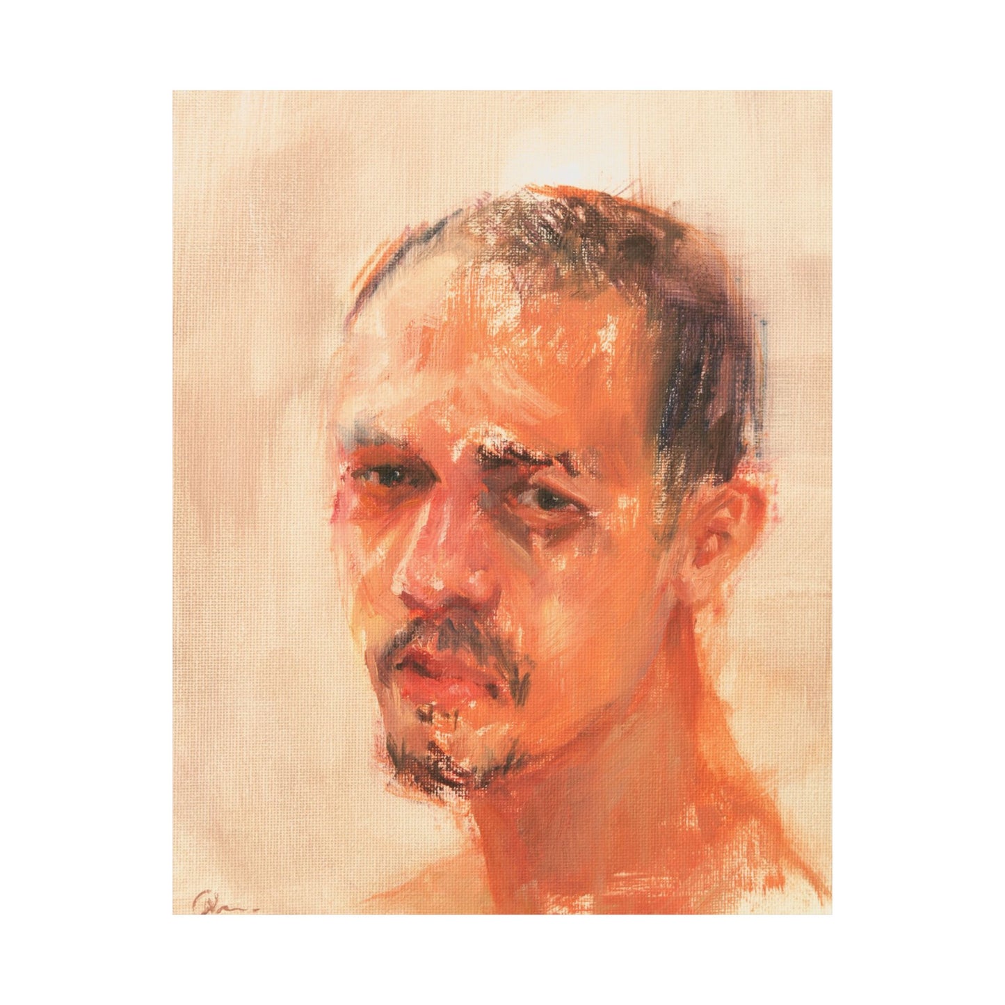 "Craig" - Oil Portriait Print (Day 281)