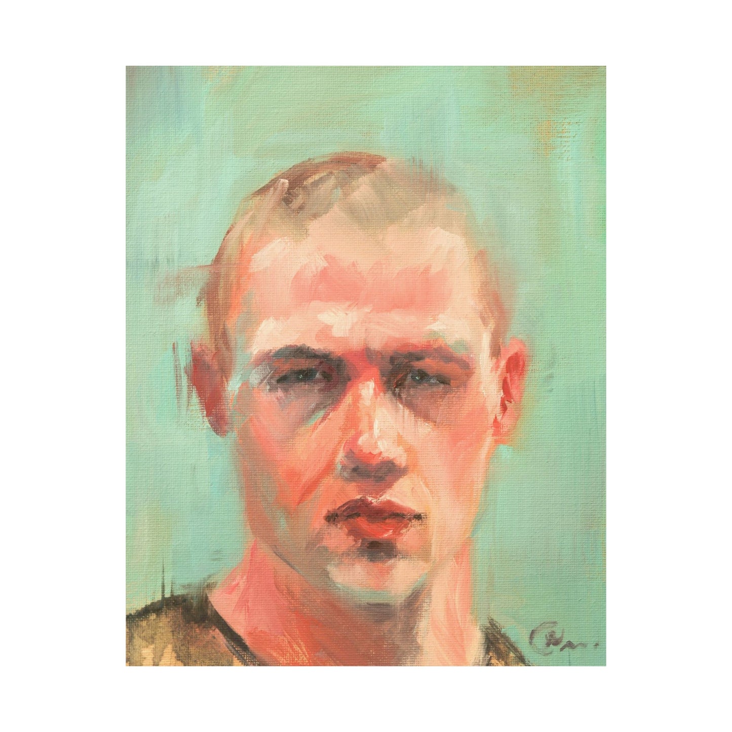 "Colin" - Oil Portriait Print (Day 230)