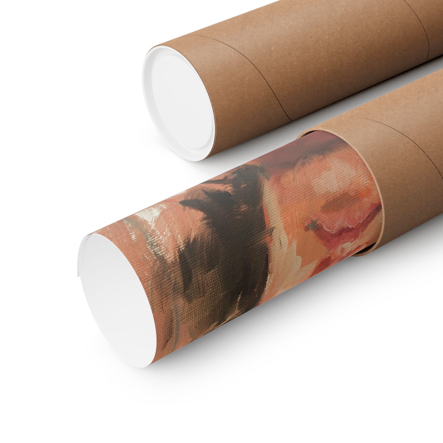 "Damien" - Oil Portriait Print (Day 135)