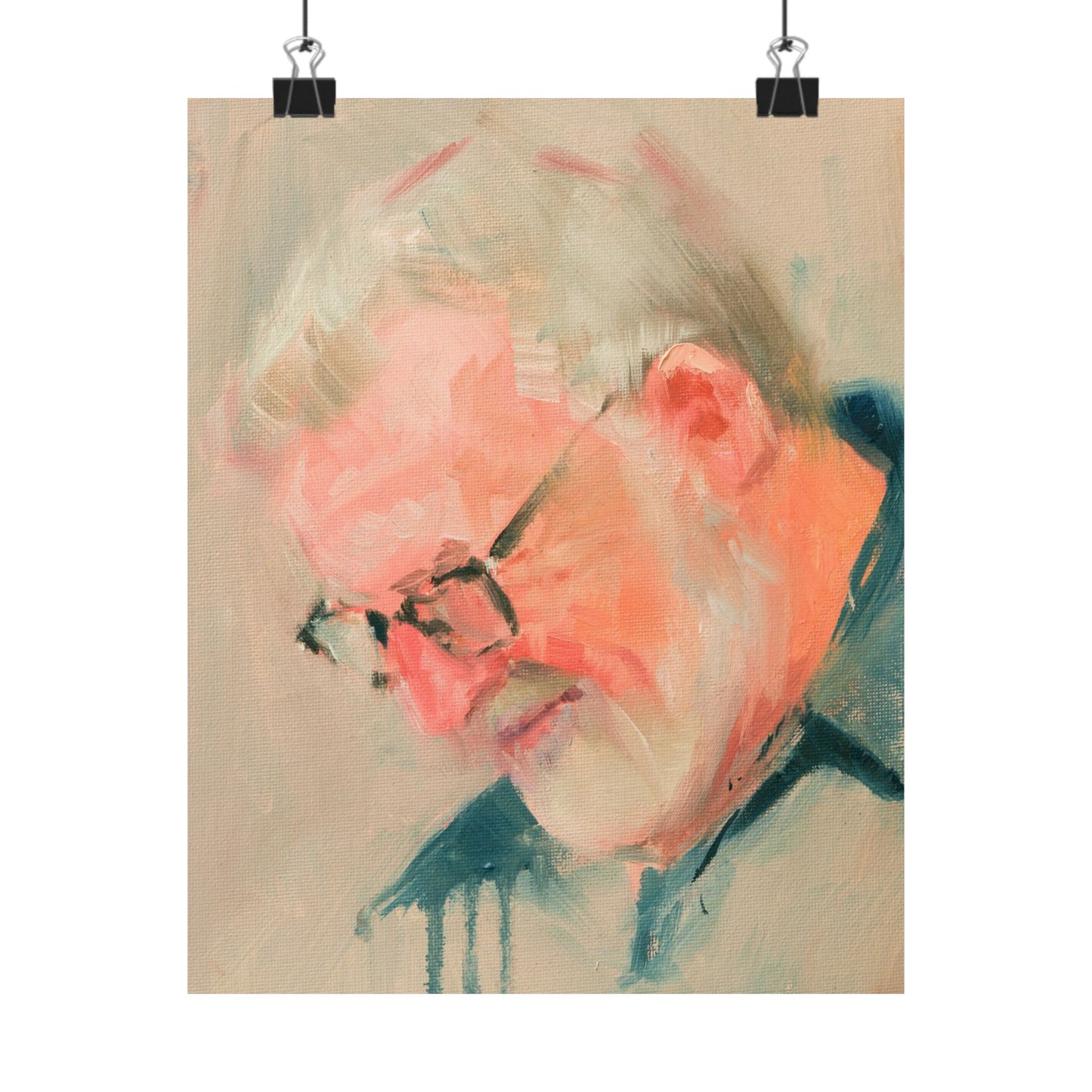 "Felix" - Oil Portriait Print (Day 244)