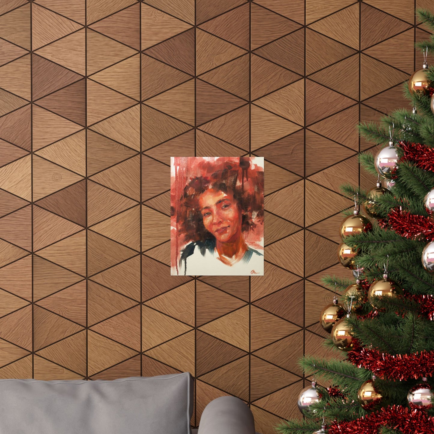 "Frola" - Oil Portriait Print (Day 97)