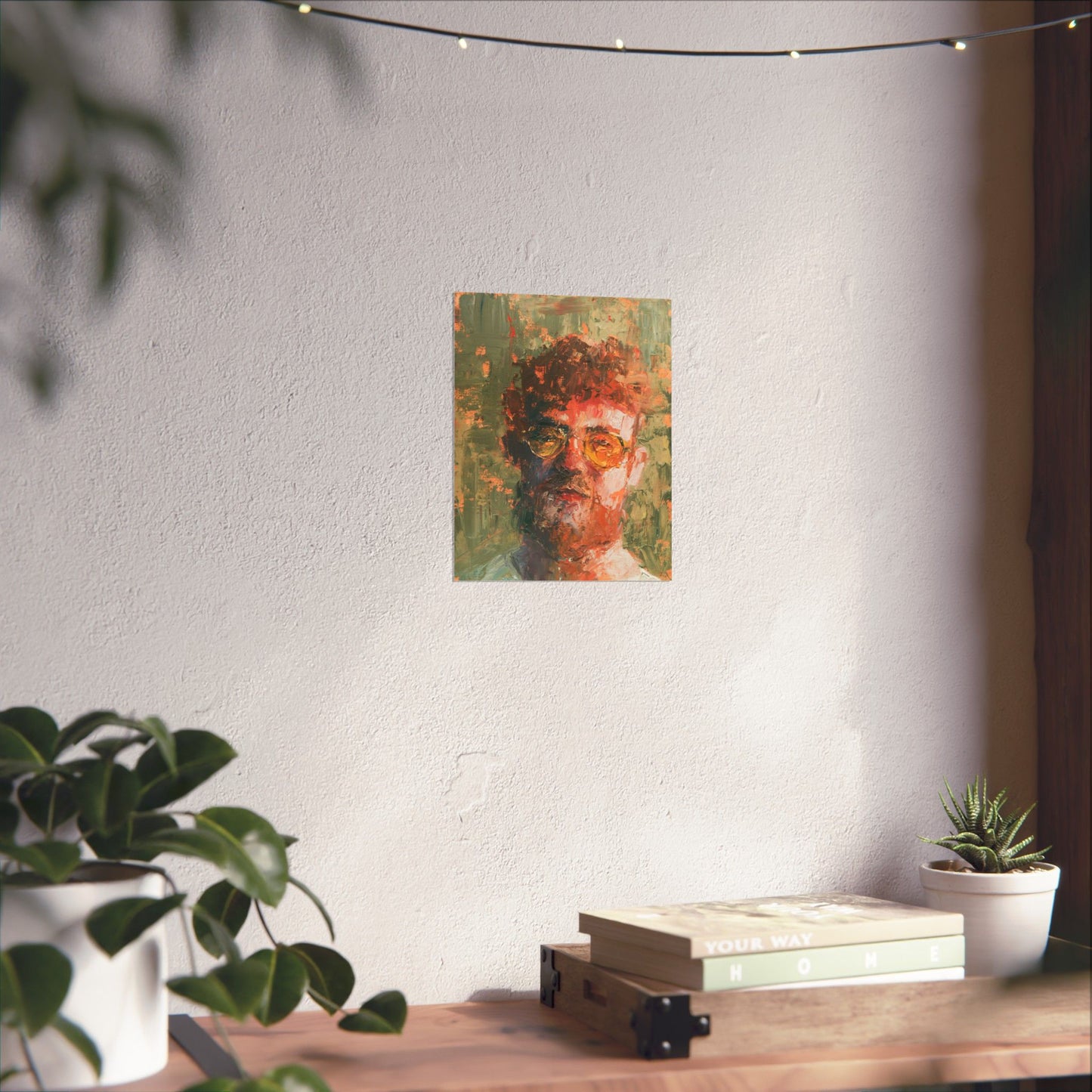 "Mark" - Oil Portriait Print (Day 191)