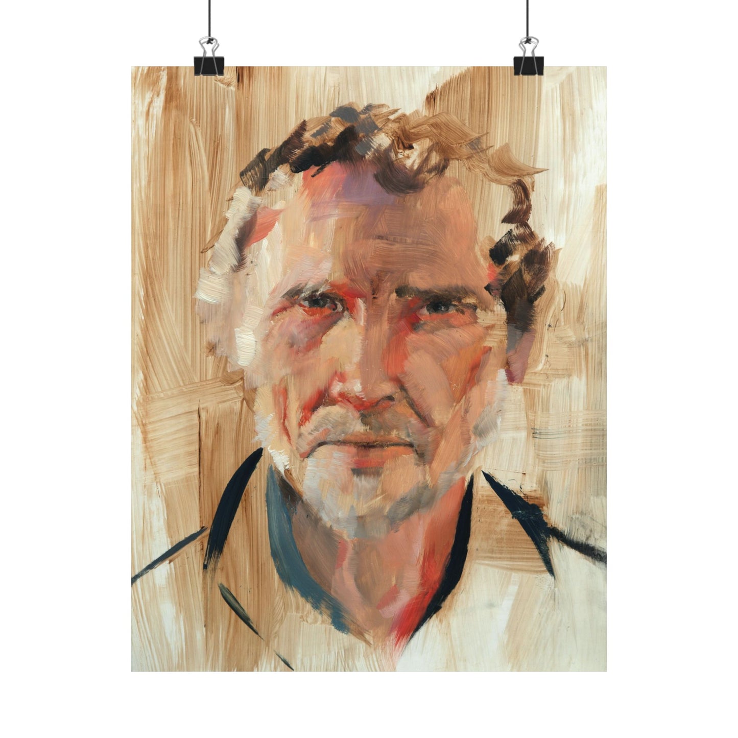 "Julien" - Oil Portriait Print (Day 5)