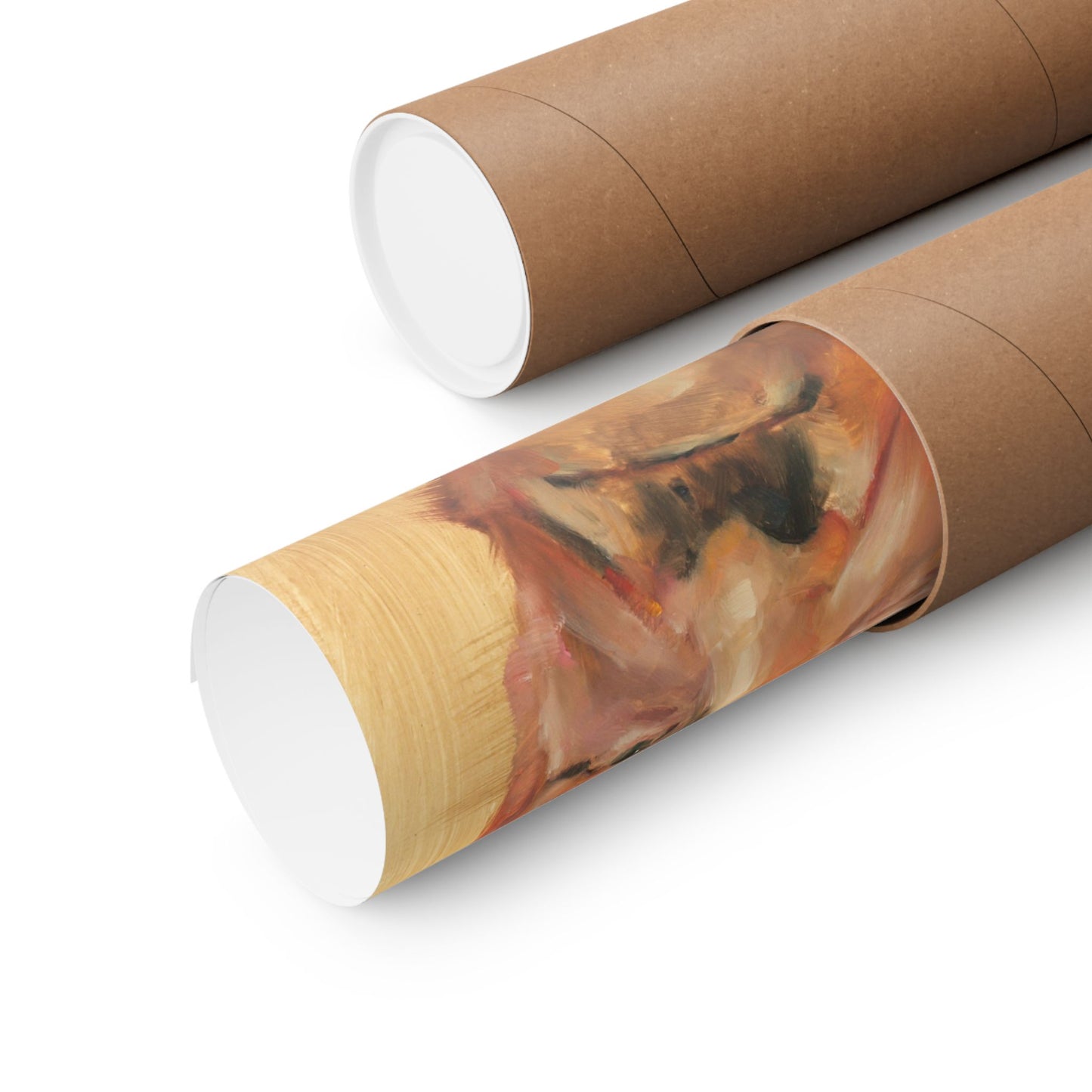 "Horace" - Oil Portriait Print (Day 17)