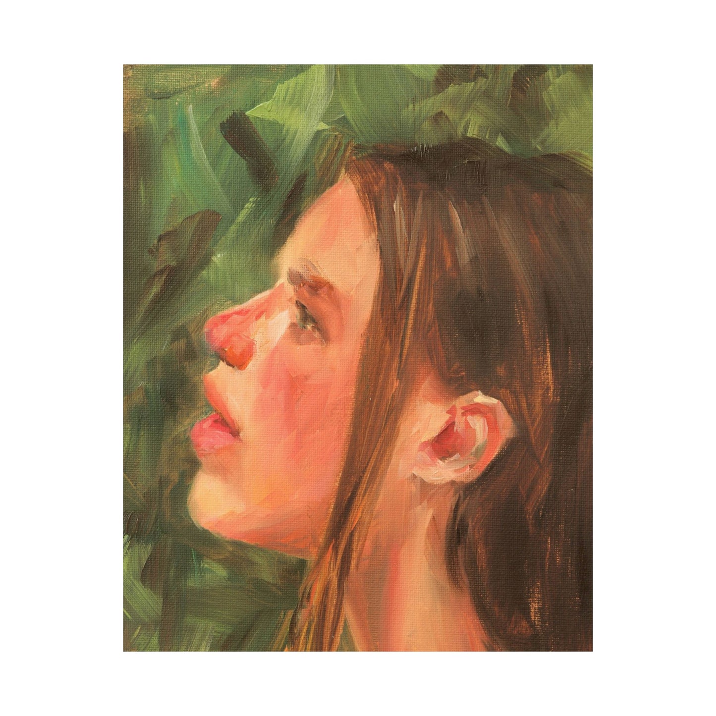 "Anna" - Oil Portriait Print (Day 239)