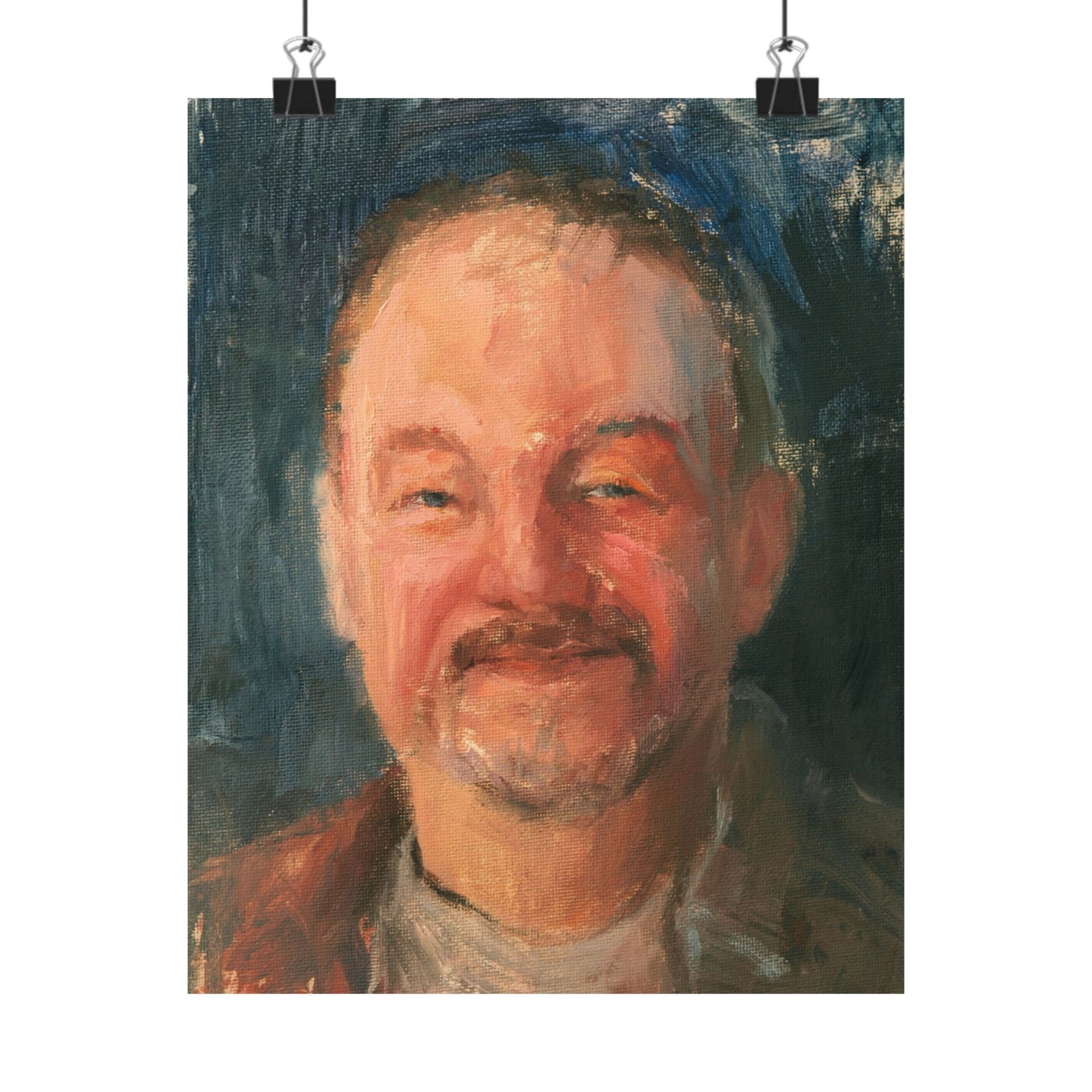 "Basilio" - Oil Portriait Print (Day 268)