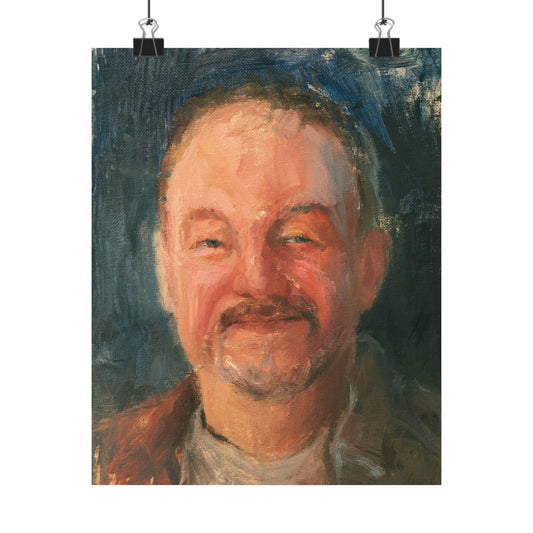 "Basilio" - Oil Portriait Print (Day 268)