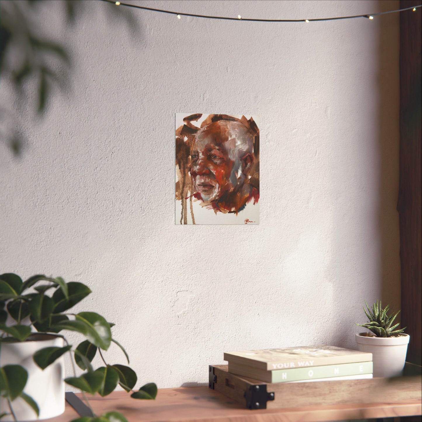 "Desmond" - Oil Portriait Print (Day 104)