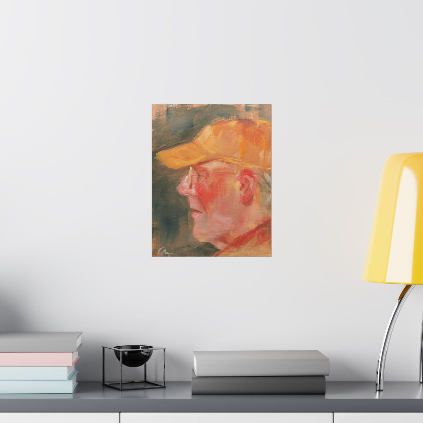 "Richard" - Oil Portriait Print (Day 134)