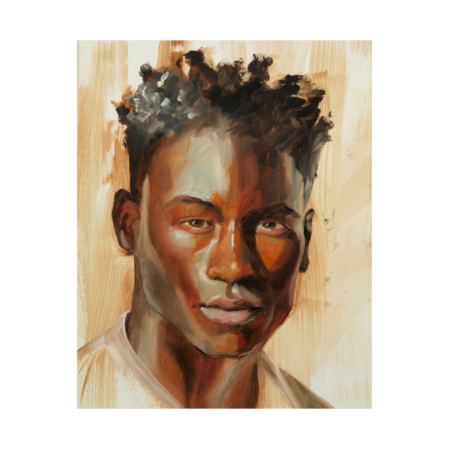 "Maurice" - Oil Portriait Print (Day 12)