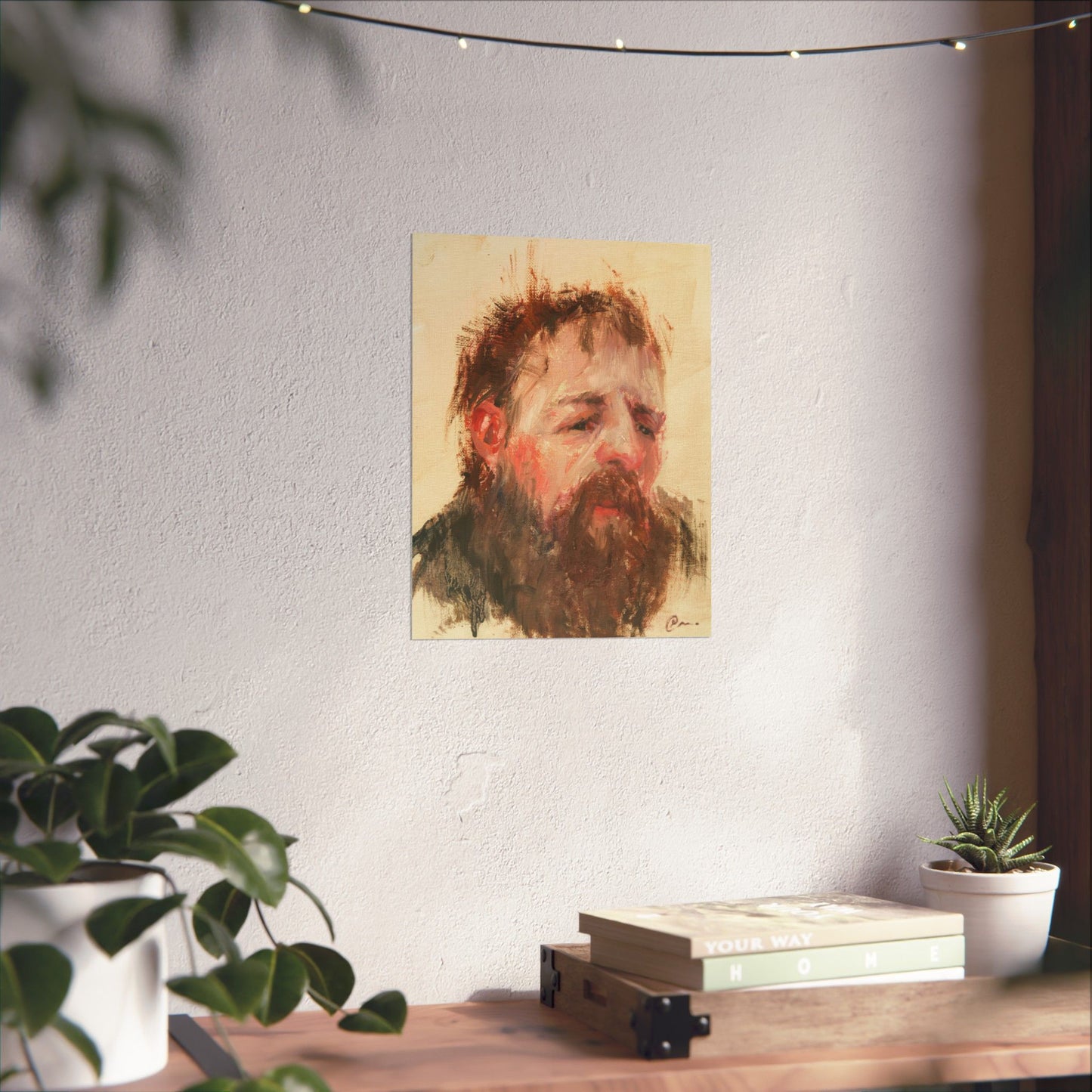 "Raymond" - Oil Portriait Print (Day 292)