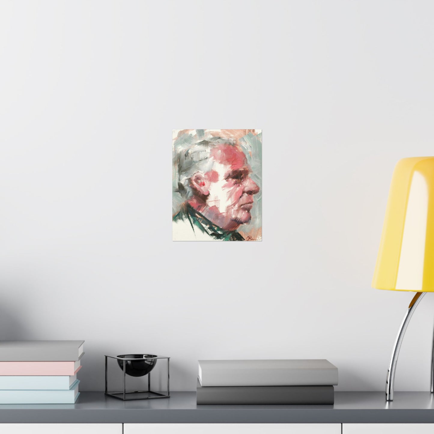 "Ulysses" - Oil Portriait Print (Day 118)