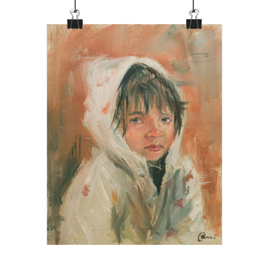 "Reef" - Oil Portriait Print (Day 170)