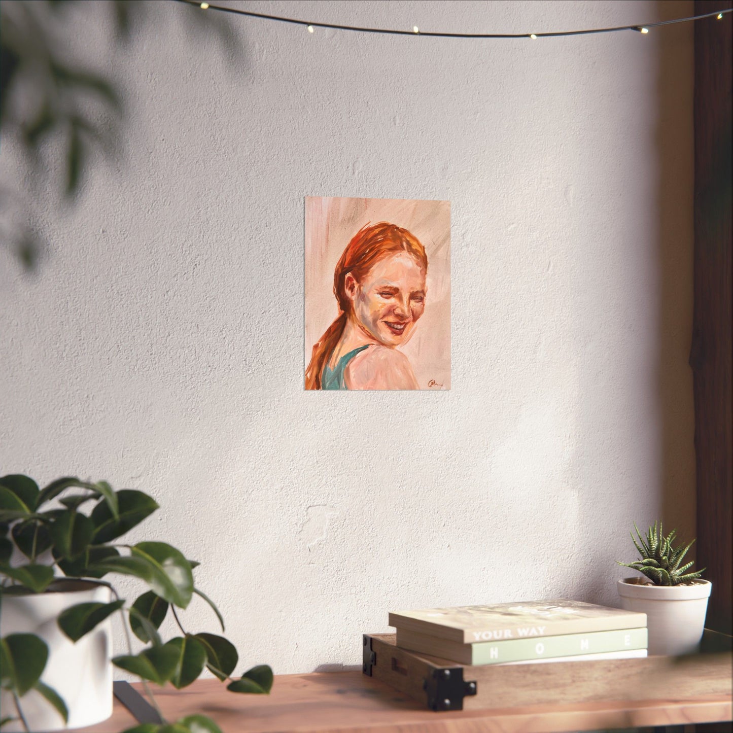 "Witny" - Oil Portriait Print (Day 116)