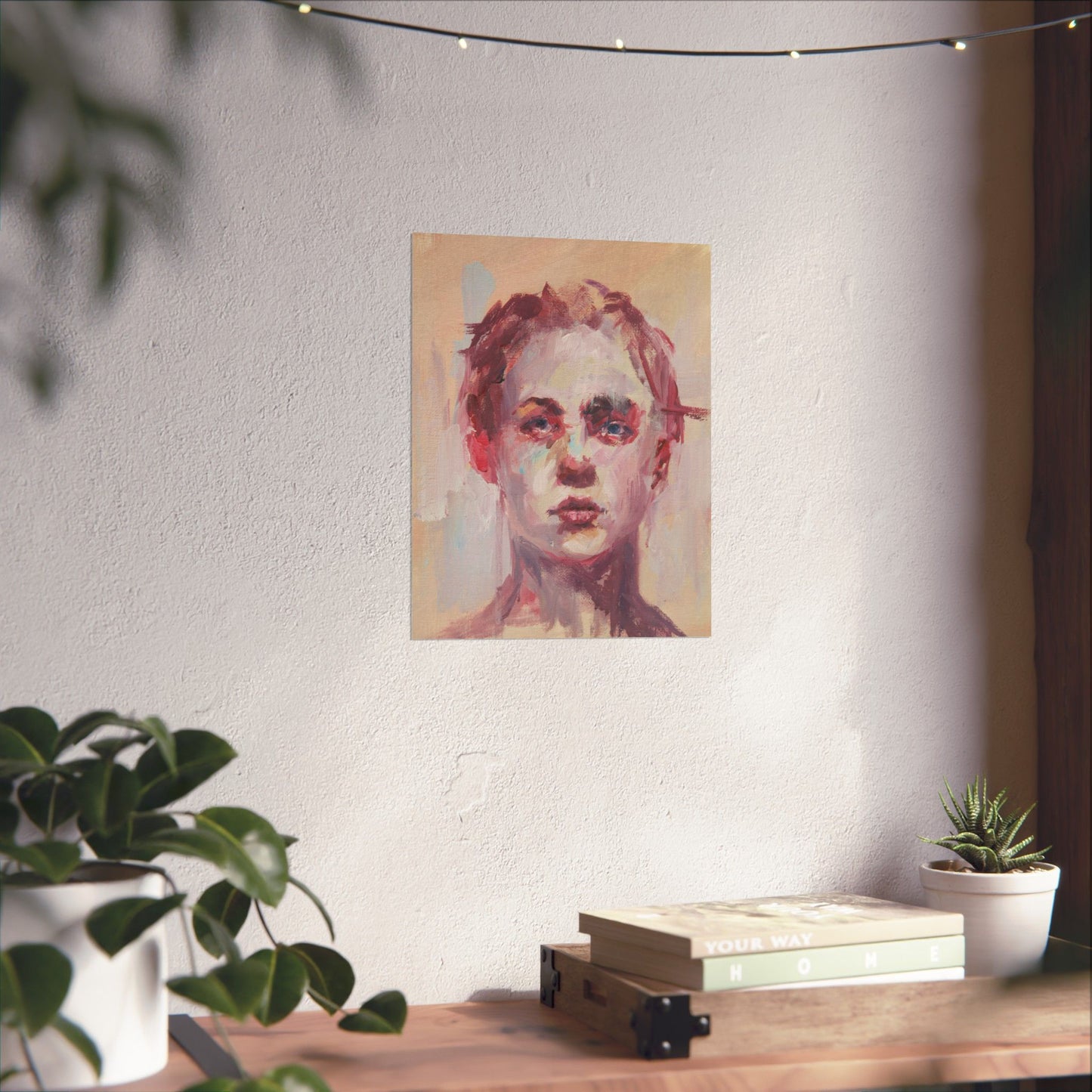 "June" - Oil Portriait Print (Day 218)