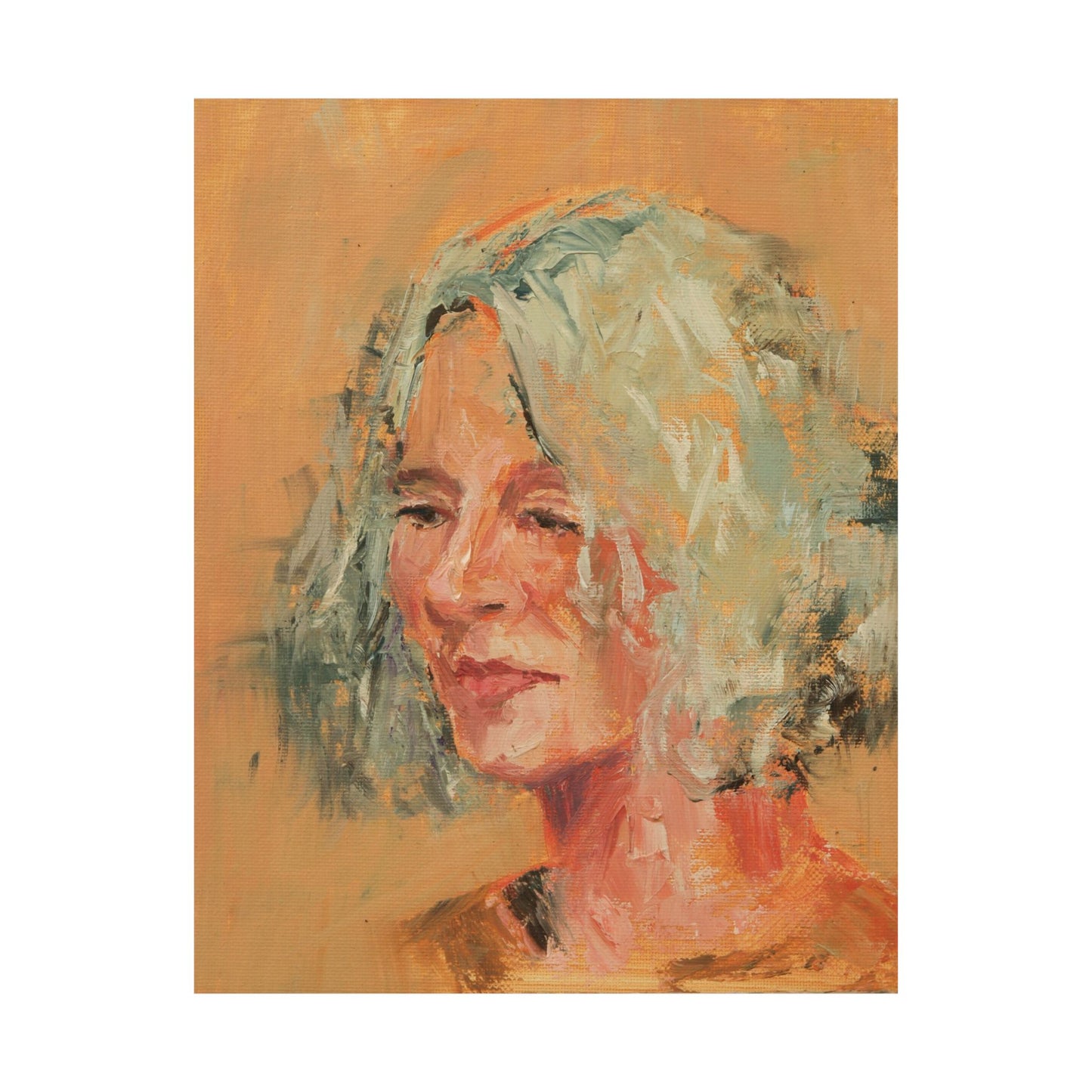 "Coraline" - Oil Portriait Print (Day 202)