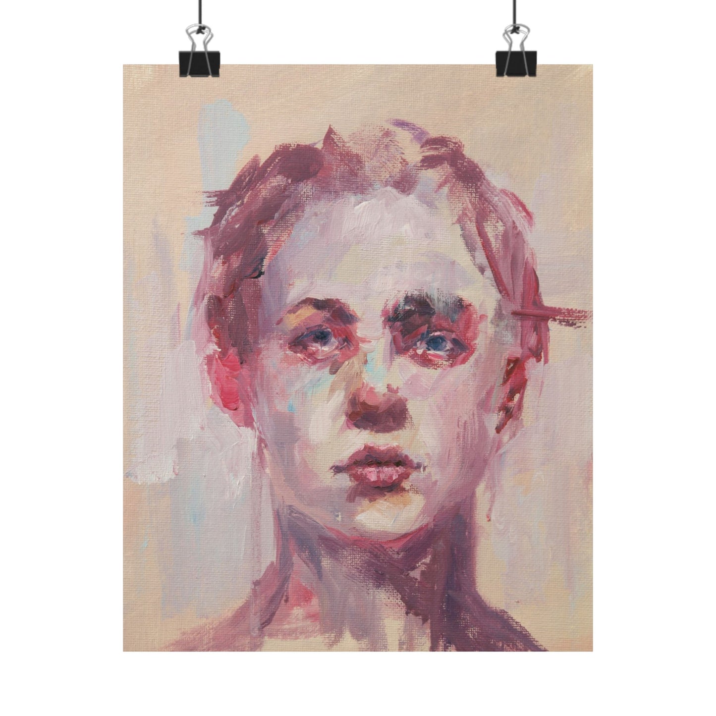 "June" - Oil Portriait Print (Day 218)