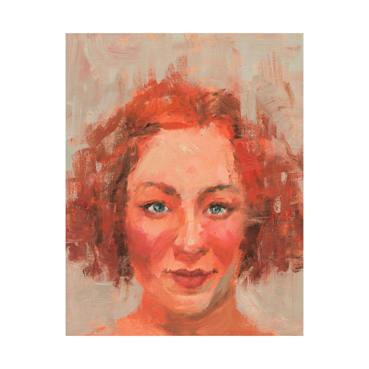 "Anabelle" - Oil Portriait Print (Day 211)