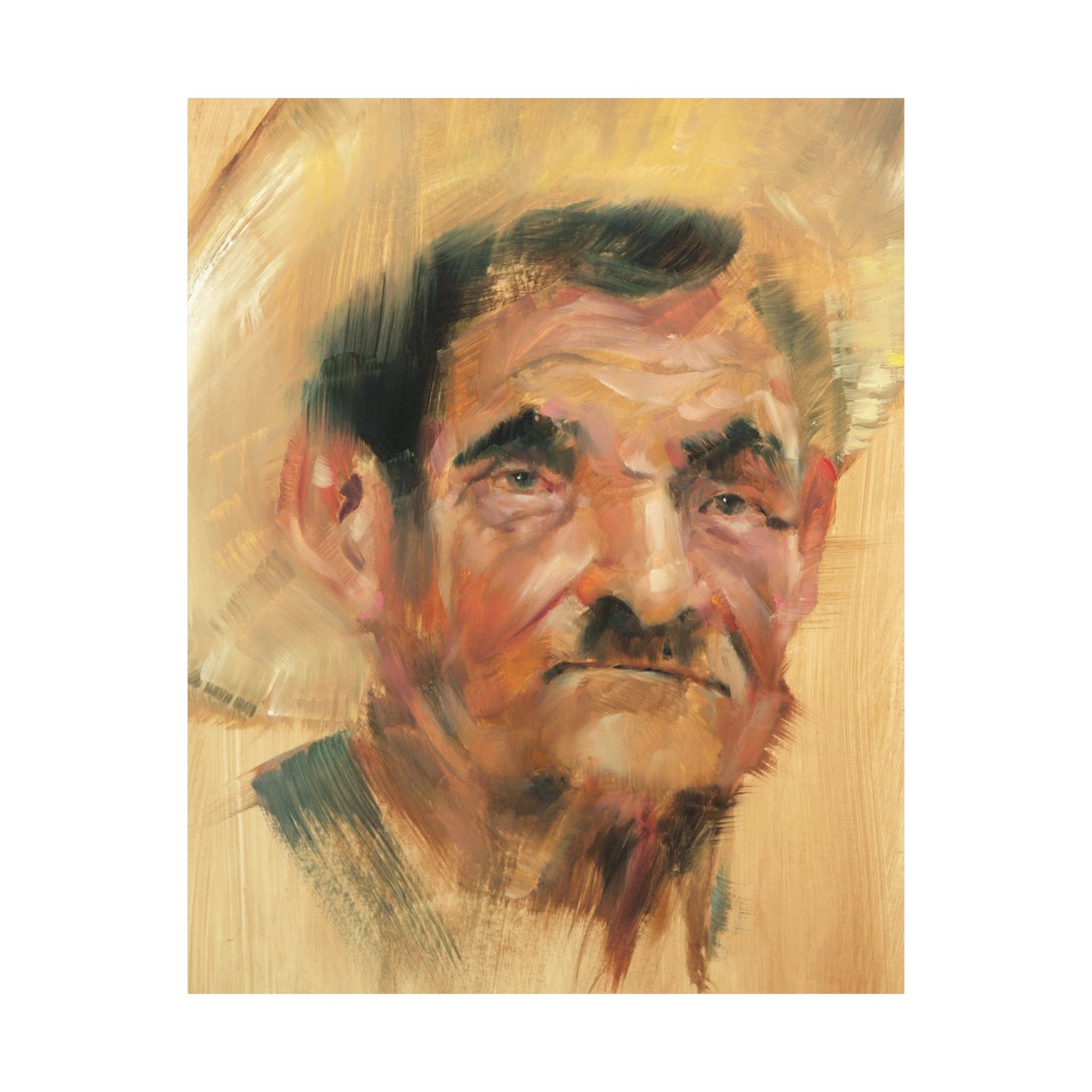 "Horace" - Oil Portriait Print (Day 17)