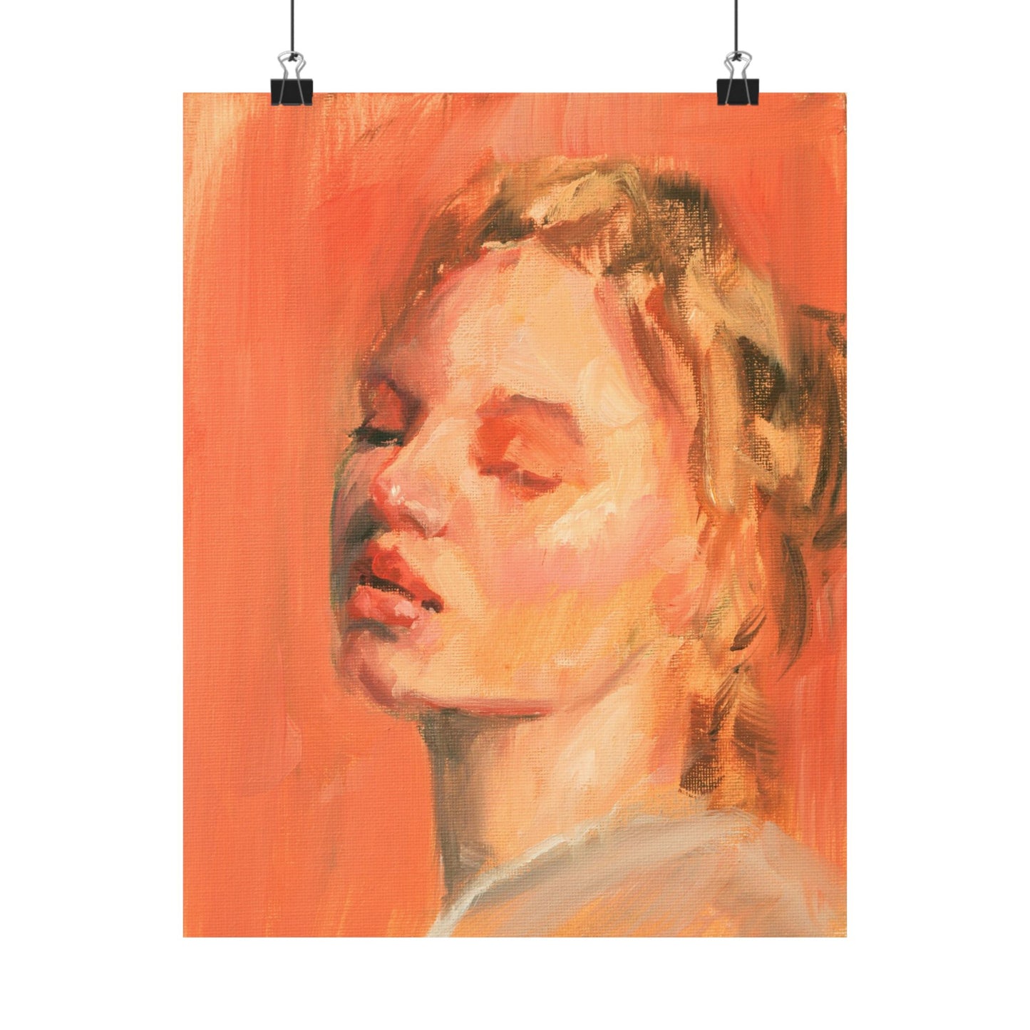 "Lavinia" - Oil Portriait Print (Day 232)