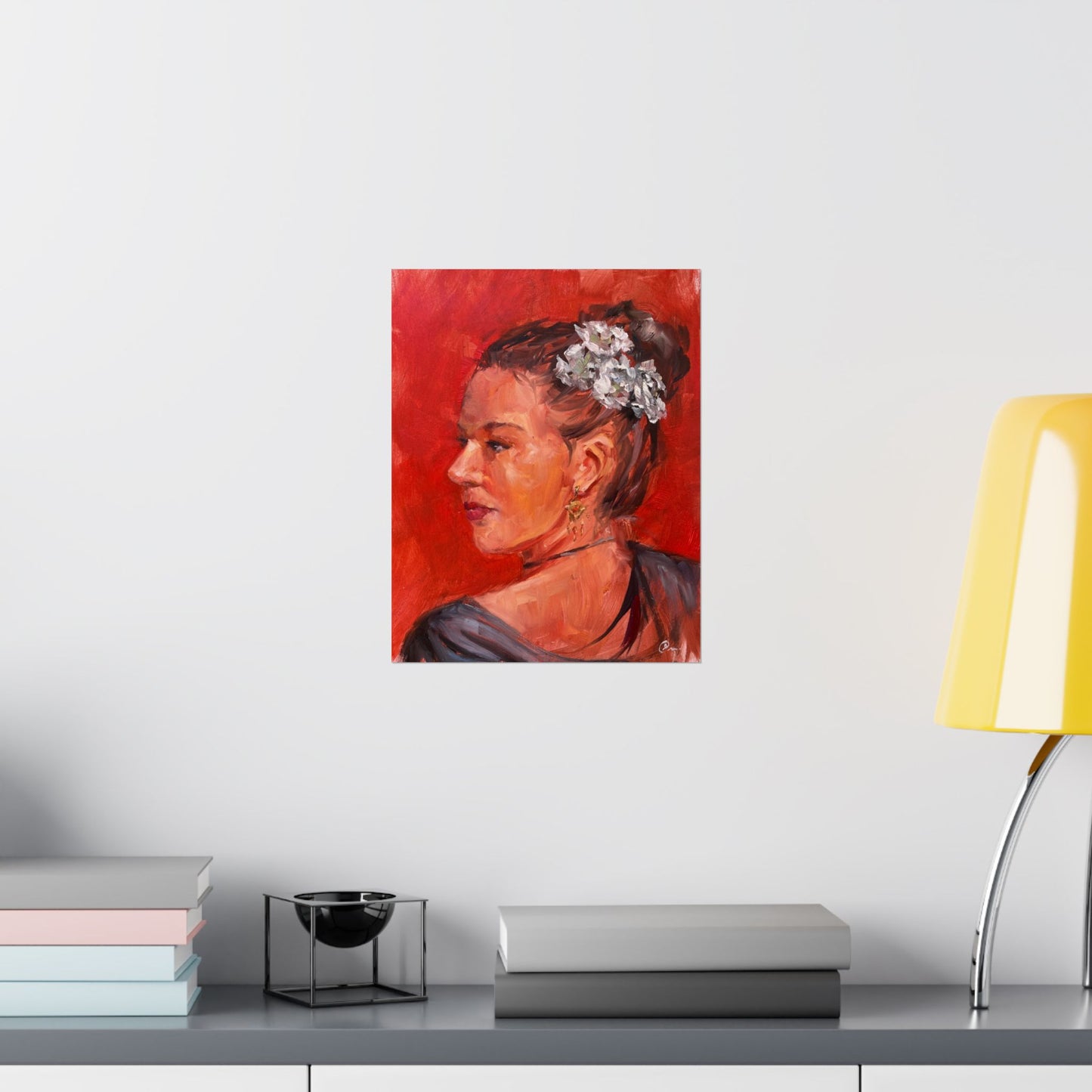 "Rogina" - Oil Portriait Print (Day 112)