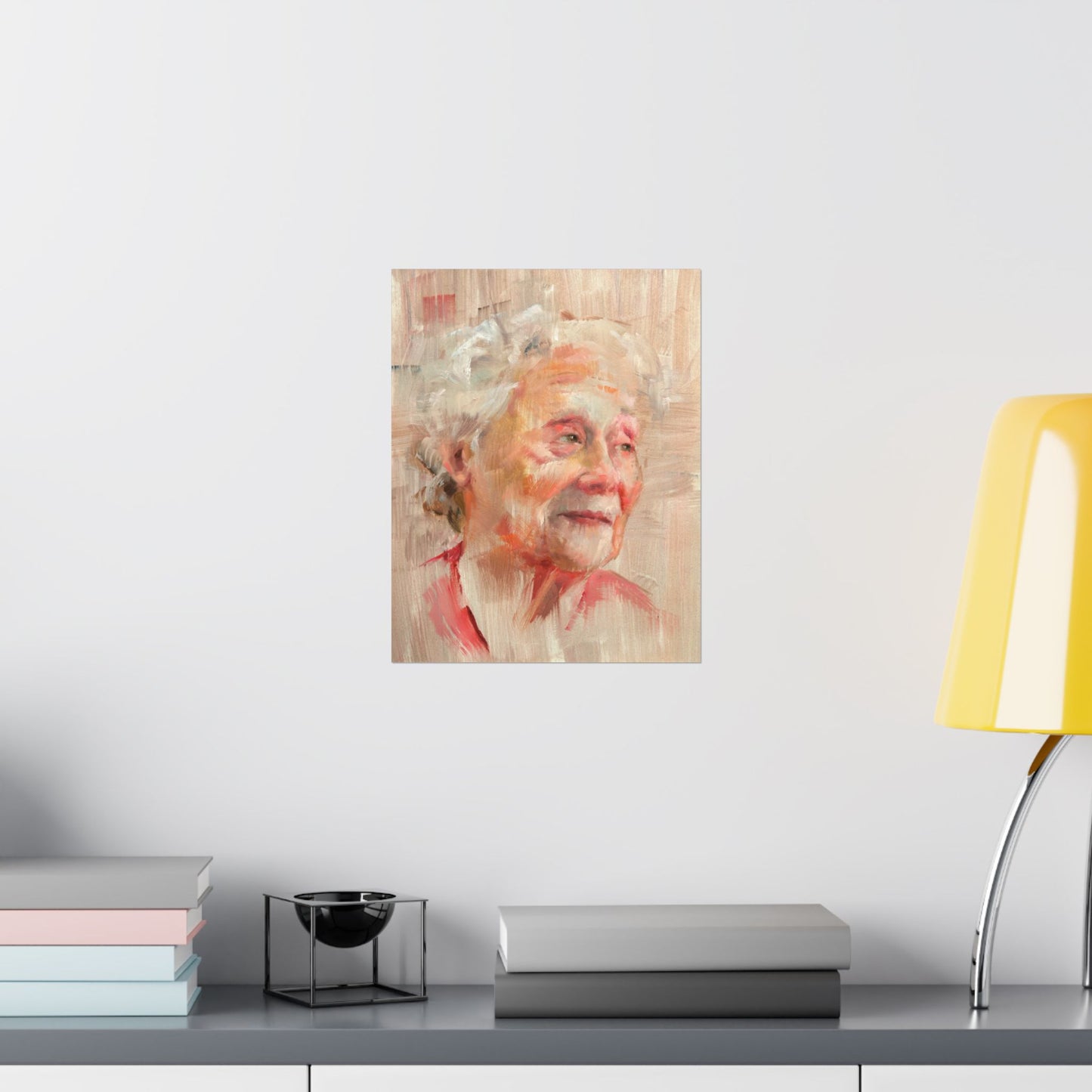 "Lucinda" - Oil Portriait Print (Day 57)