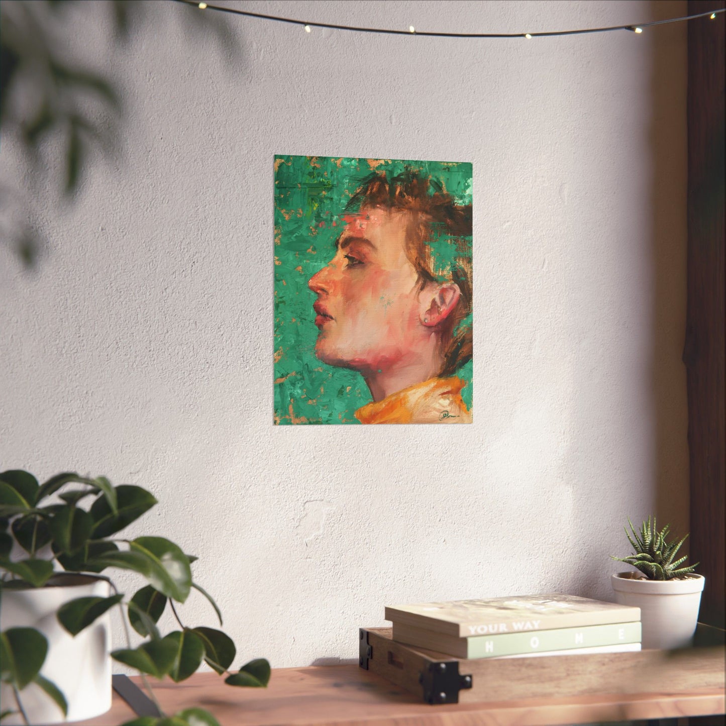 "Ginevra" - Portriait Print (Day 93)