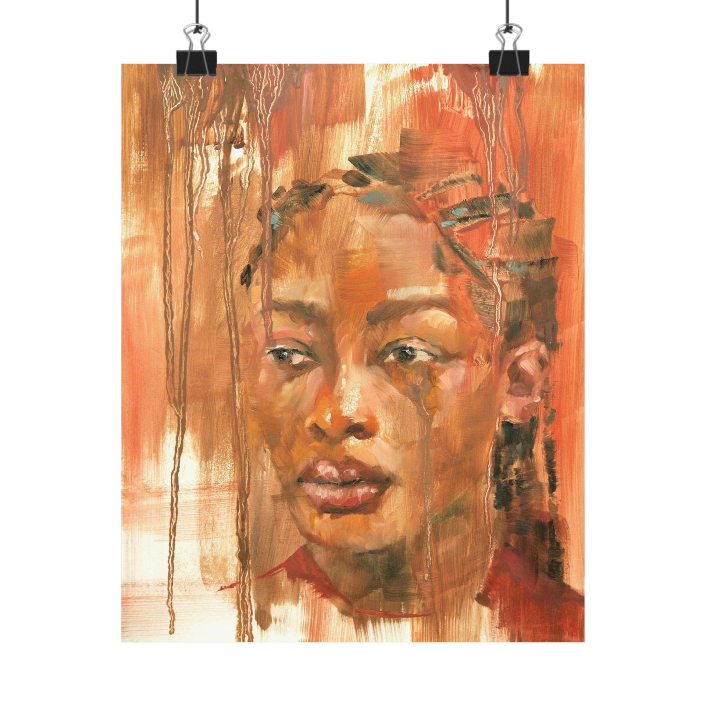 "Joana" - Oil Portriait Print (Day 44)
