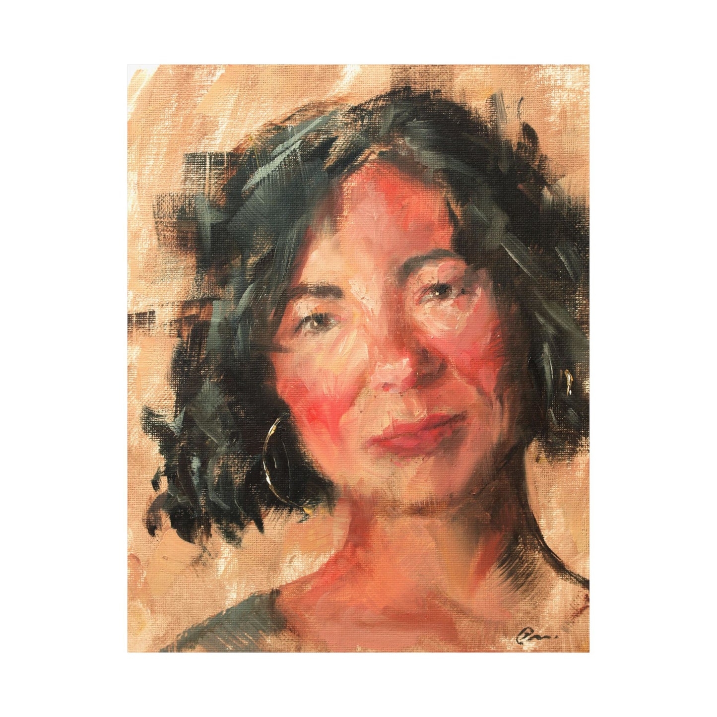 "Mirabel" - Oil Portriait Print (Day 95)