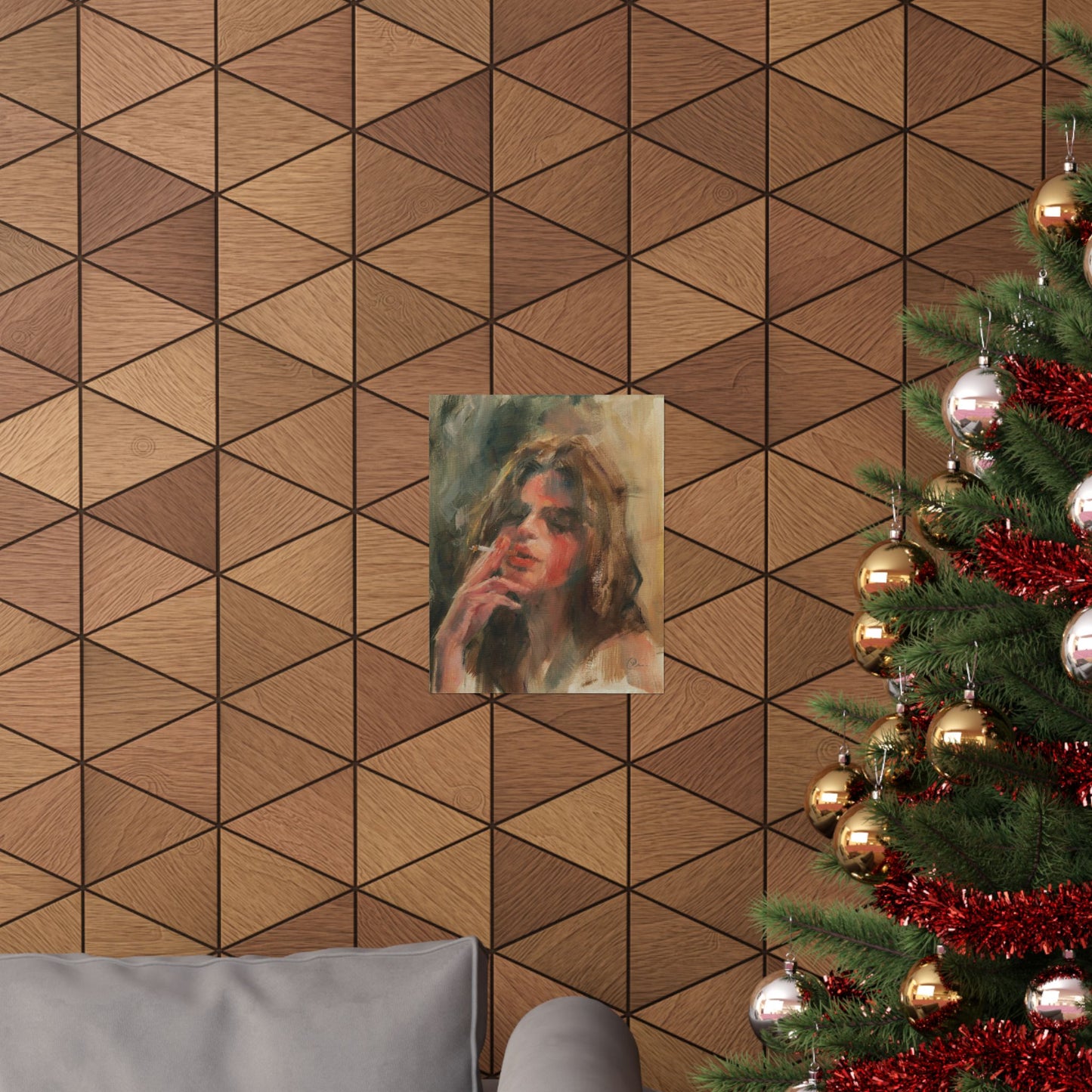 "Alice" - Oil Portriait Print (Day 143)