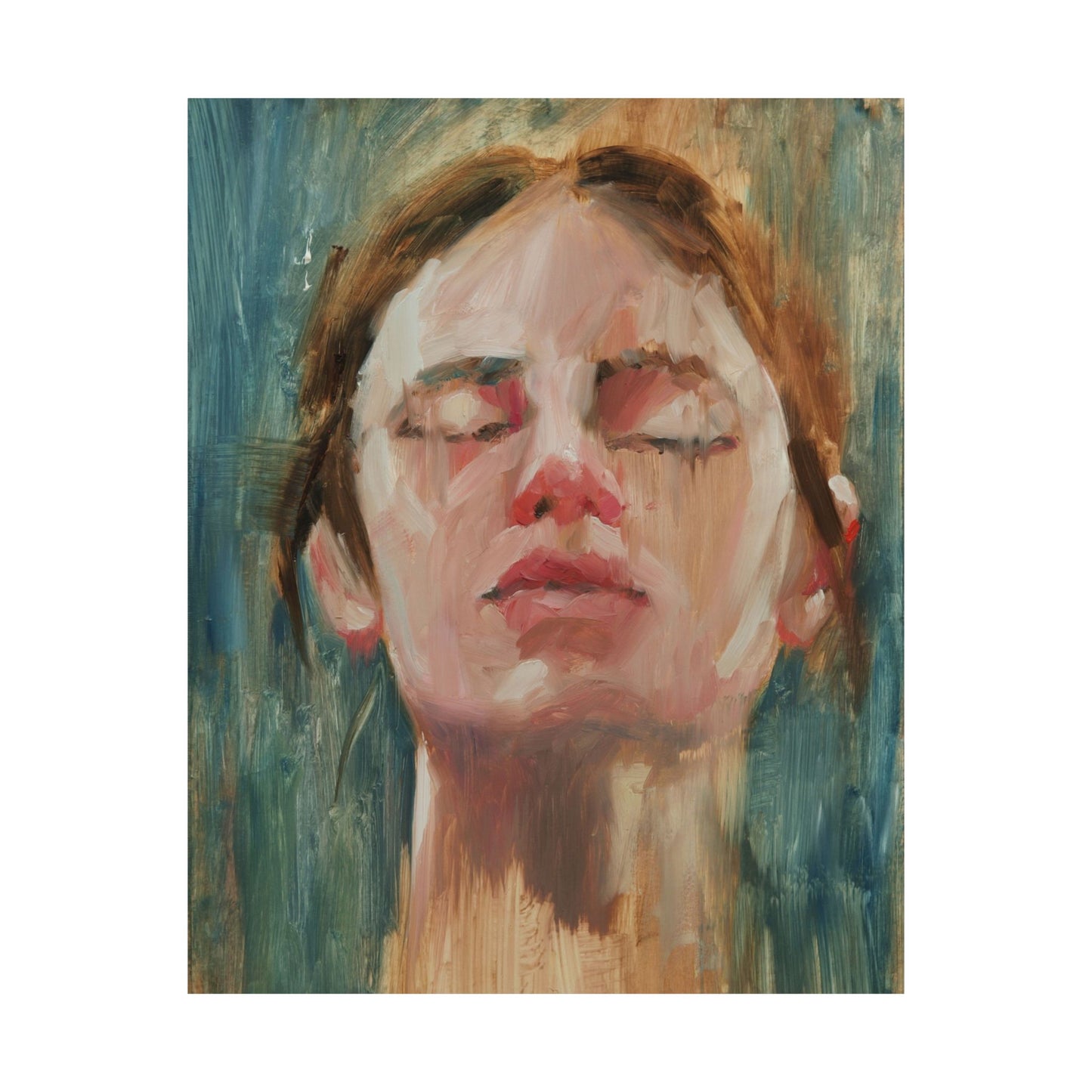 "Artemisa" - Oil Portriait Print (Day 9)