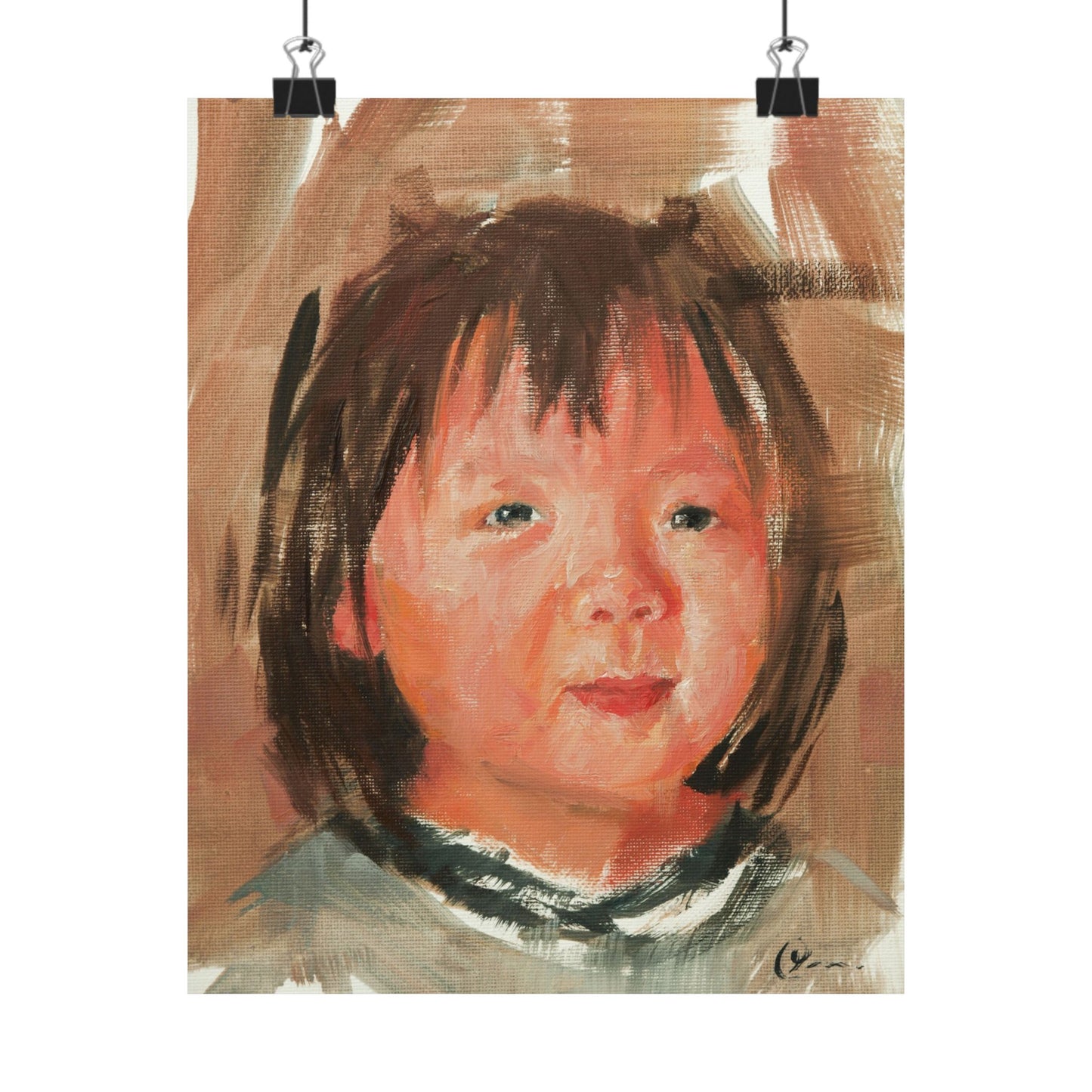 "Sue" - Oil Portriait Print (Day 133)