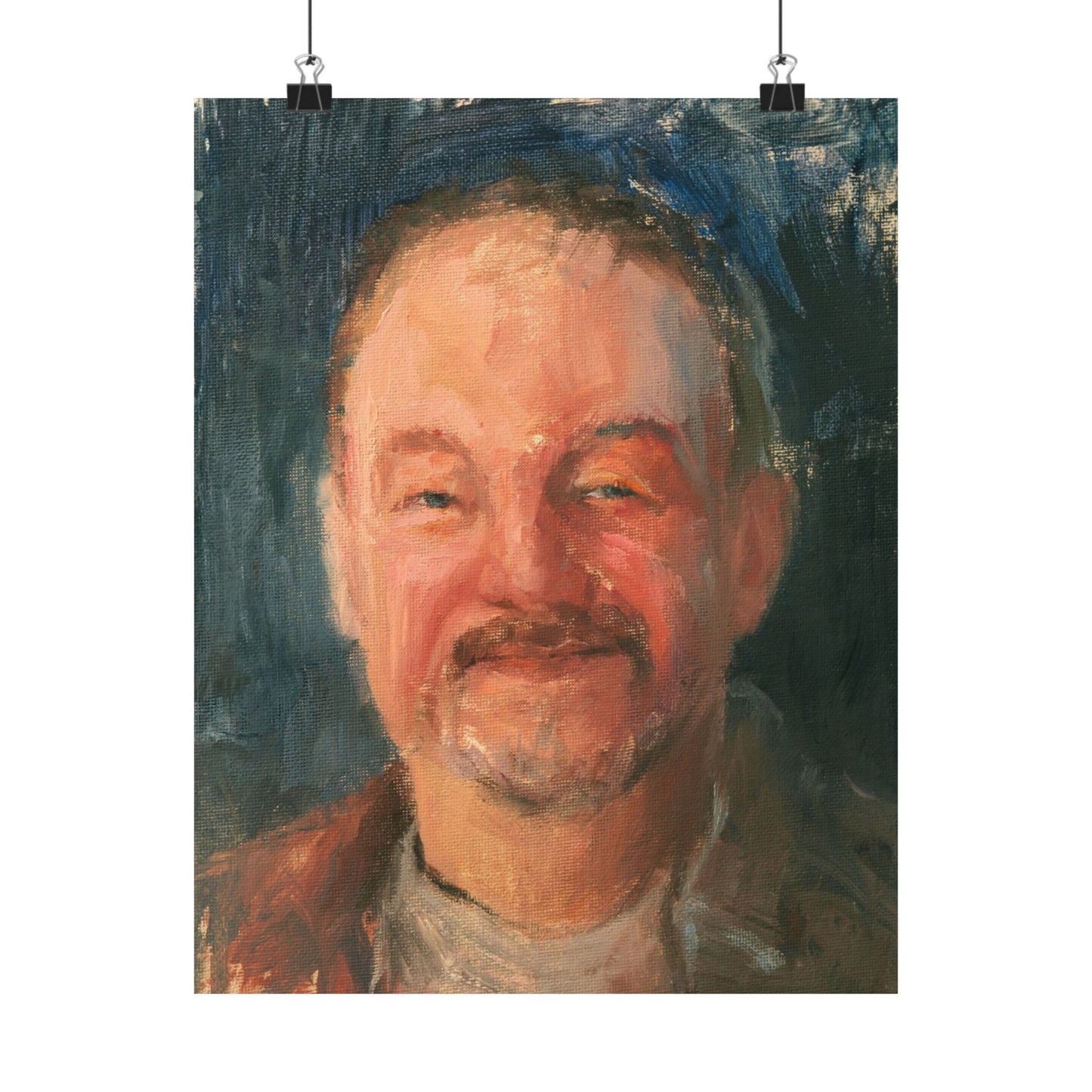 "Basilio" - Oil Portriait Print (Day 268)