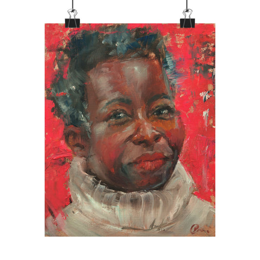 "Eudora" - Portriait Print (Day 92)