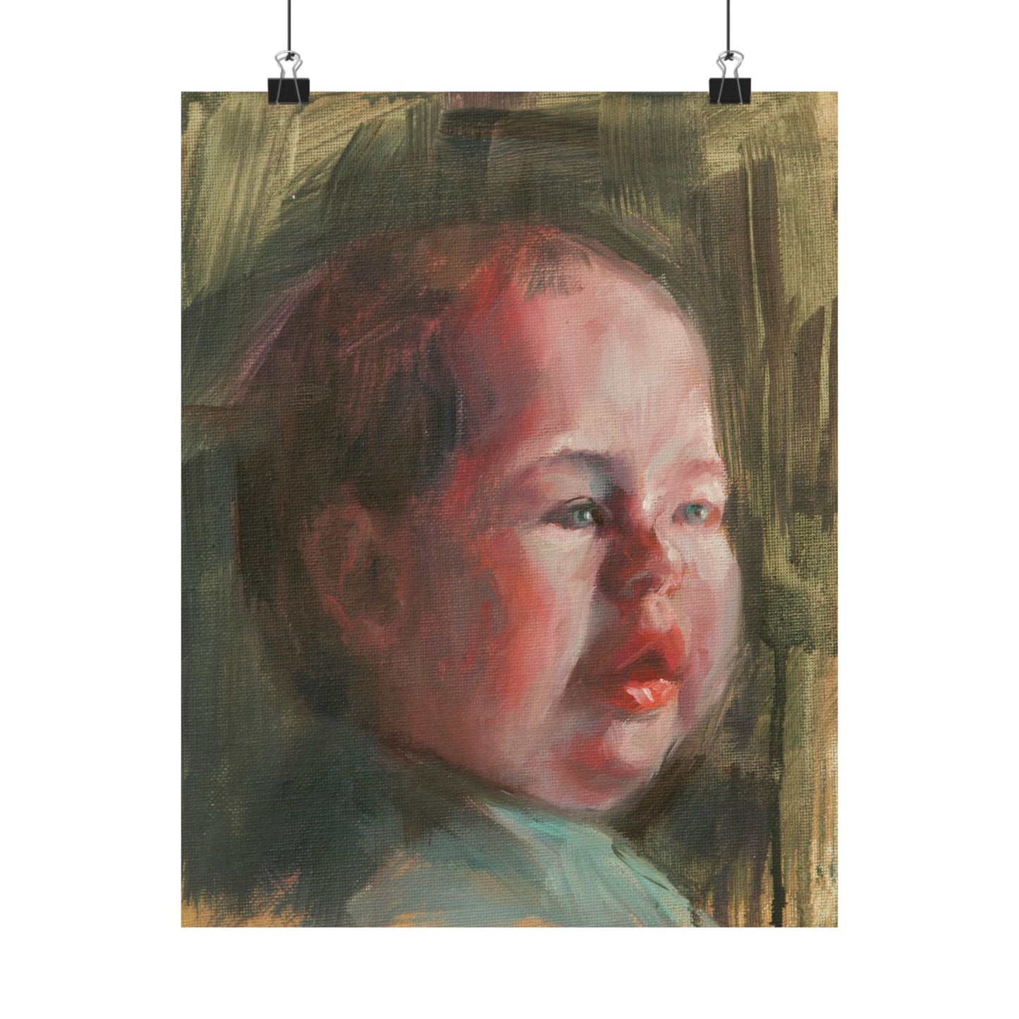 "Otto" - Oil Portriait Print (Day 228)