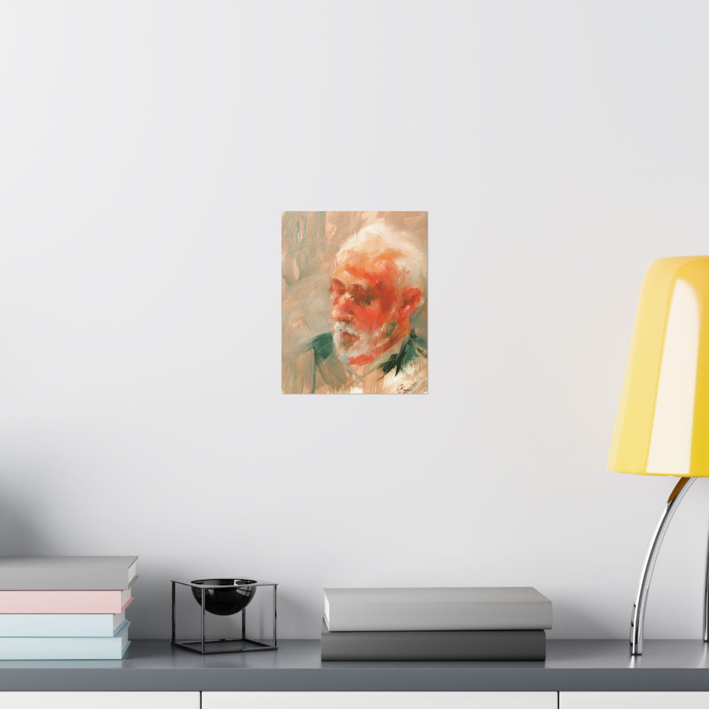 "Silas" - Oil Portriait Print (Day 126)