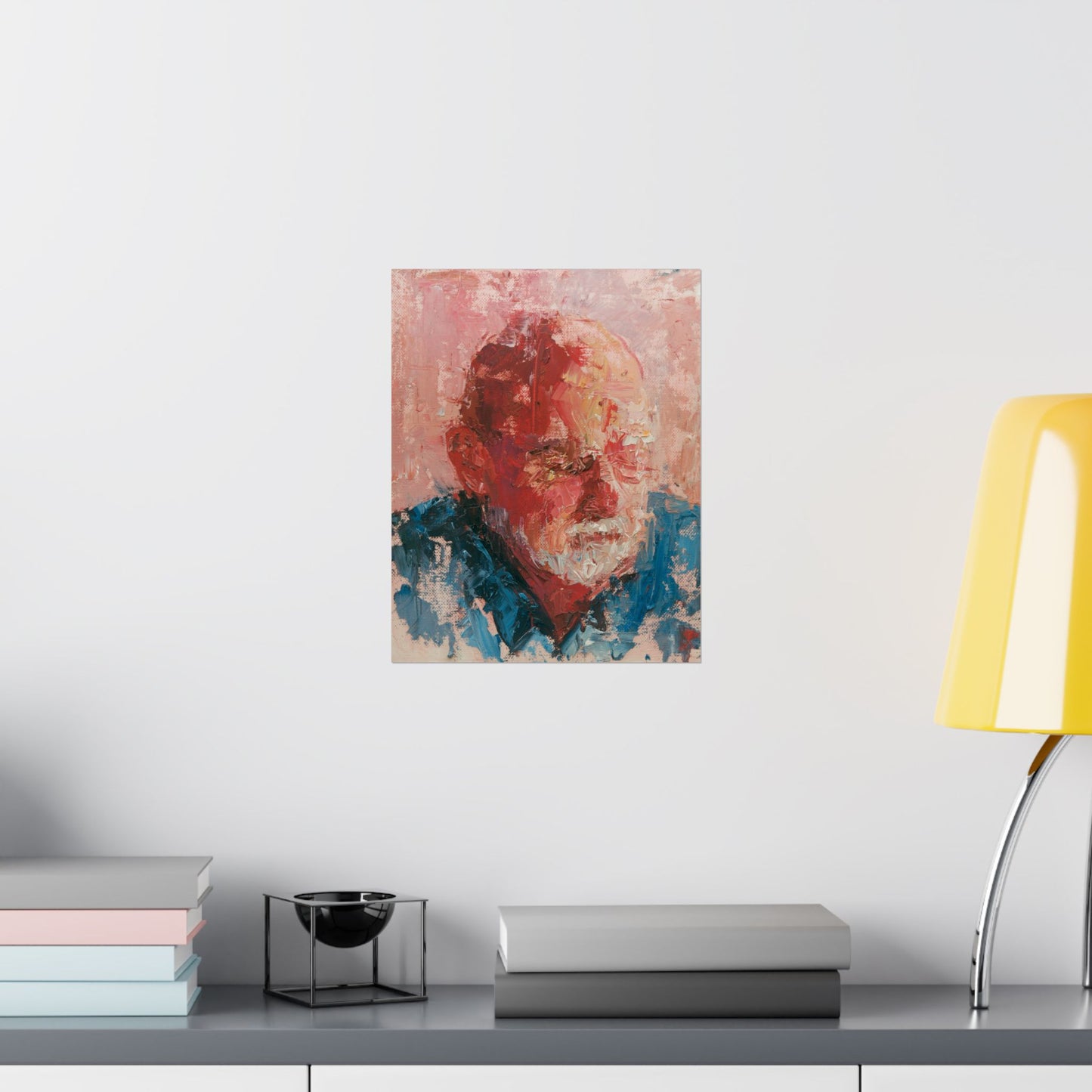 "Cesar" - Oil Portriait Print (Day 182)