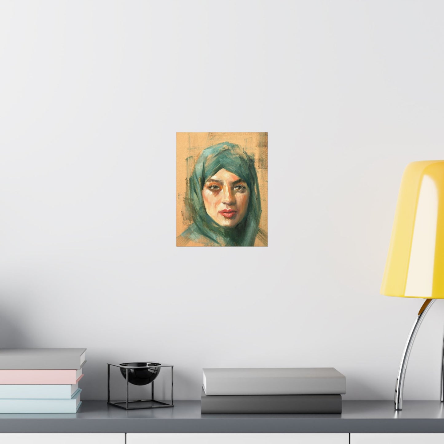 "Naya" - Oil Portriait Print (Day 38)